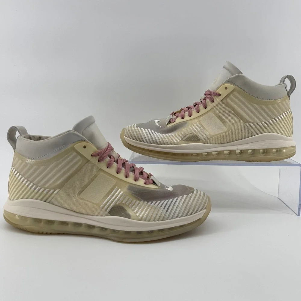 Nike LeBron James x John Elliott Icon Men‎ 13 Sail White Grey AQ0114-101 Sneaker